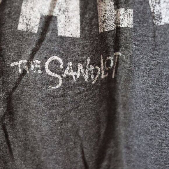 The Sandlot Gray Crewneck "Your Killing Me Smalls" Graphic Movie T-Shirt Small - Picture 4 of 6